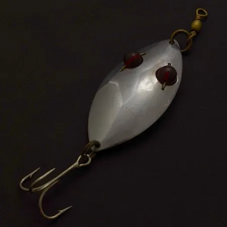 Hofschneider Red Eye Wiggler Cucharilla, Plata, 25 g, Ojos, #24579