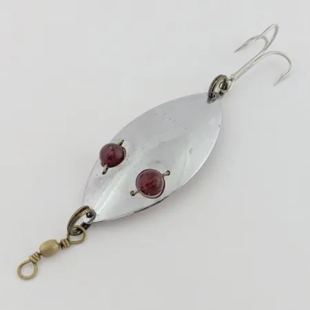 Hofschneider Red Eye Wiggler Cucharilla, Plata, 25 g, Ojos, #24579