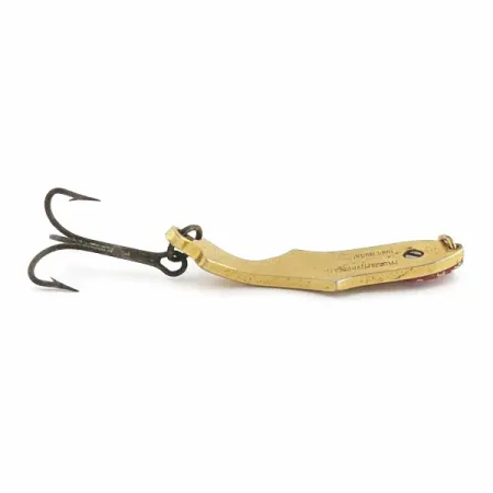 Pflueger Pippin Wobbler cucharilla, oro/rojo, 6g, #24582