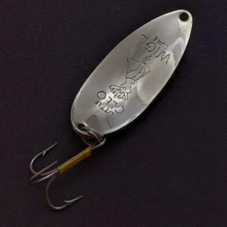 Little Cleo (Hula Girl) cucharilla, níquel, 14 g, dibujo Hula, #24590