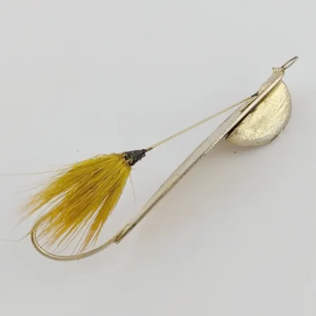 Marathon Weedless Spoon, Oro, 6 g, Bucktail, #24597