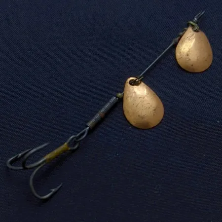 Worth Double Blade Spinner Cucharilla, Cobre, 1.5 g, Doble Hoja, #24603