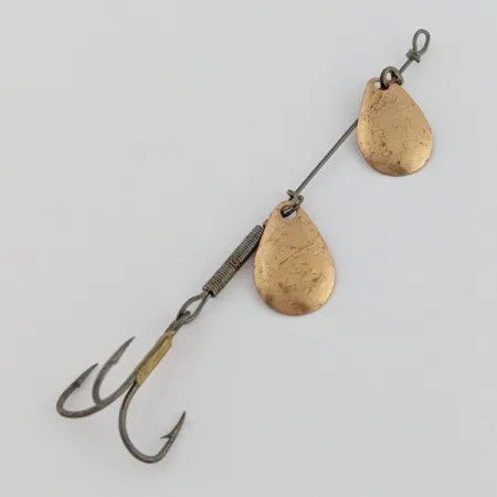 Worth Double Blade Spinner Cucharilla, Cobre, 1.5 g, Doble Hoja, #24603