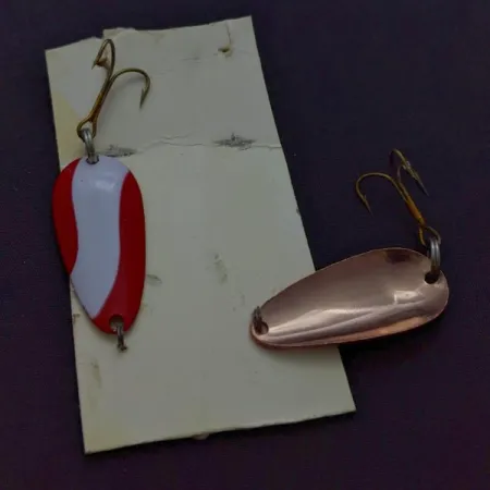 Glen Evans Spoon Cucharilla, rojo/blanco/cobre, 6g, set 2 uds, #24601