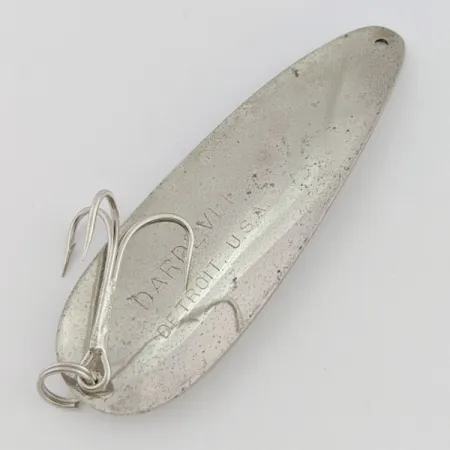 Dardevle Detroit Cucharilla Ondulante, Níquel, 28 g, Vintage, #24605