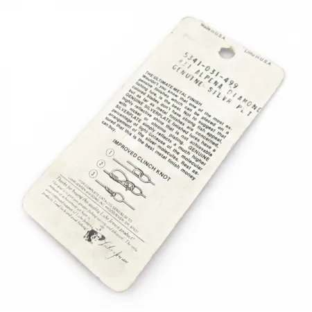 Luhr Jensen Alpena Diamond Cucharilla, plateado, 4 g, #24610