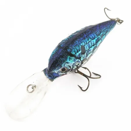 Renosky Deep Dive Honeycomb Rattl Shad, plata/azul, 12g, #24614