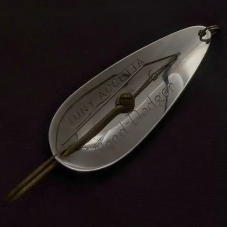 Tony Accetta Weed Doger Cucharilla, Níquel, 21 g, Anti-algas, #24618