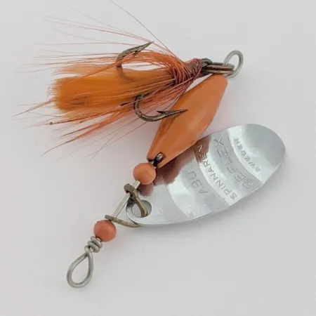 Abu Garcia Spinnaren Reflex Cucharilla, Nickel/Red, 4 g, #24622