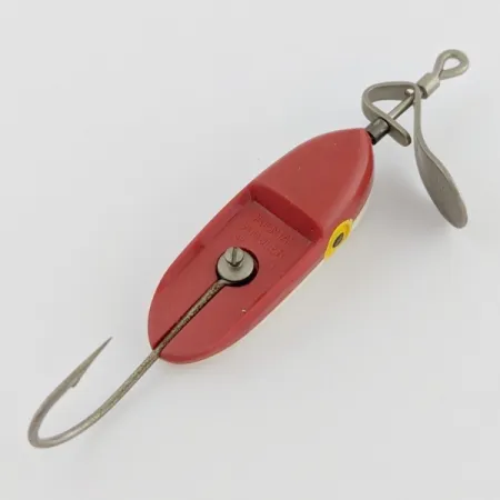 AL. Foss Oriental Wiggler No 4, rojo/blanco, 14 g, spinner, #24641