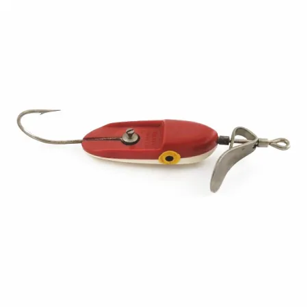 AL. Foss Oriental Wiggler No 4, rojo/blanco, 14 g, spinner, #24641