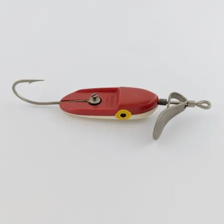 AL. Foss Oriental Wiggler No 4, rojo/blanco, 14 g, spinner, #24641