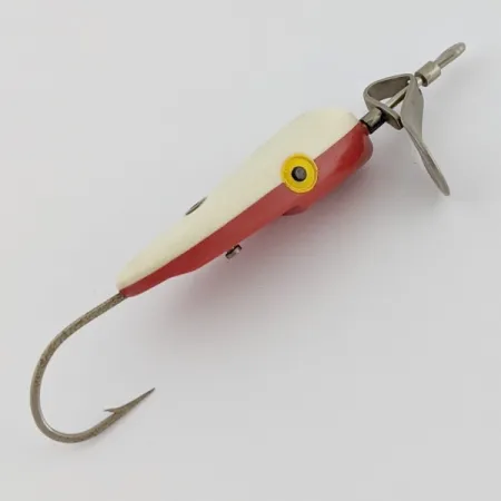 AL. Foss Oriental Wiggler No 4, rojo/blanco, 14 g, spinner, #24641