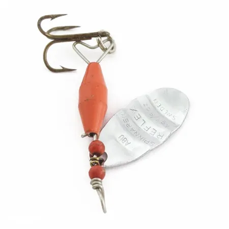 Abu Garcia Spinnaren Reflex Cucharilla, Níquel/Rojo, 4 g, #24643