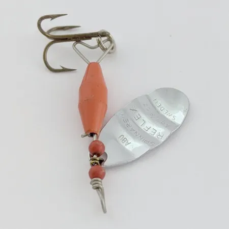 Abu Garcia Spinnaren Reflex Cucharilla, Níquel/Rojo, 4 g, #24643
