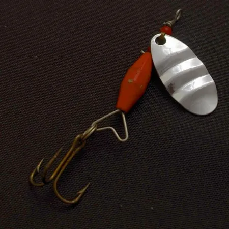 Abu Garcia Spinnaren Reflex Cucharilla, Níquel/Rojo, 4 g, #24643