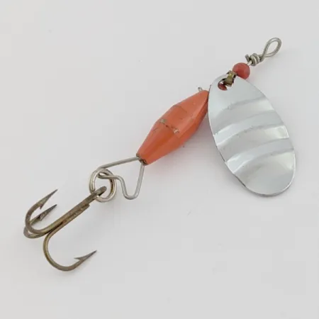 Abu Garcia Spinnaren Reflex Cucharilla, Níquel/Rojo, 4 g, #24643