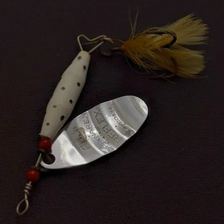 Abu Garcia Spinnaren Reflex Spinner, Blanco, 7 g, Plumas, #24644
