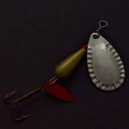 Herter's Perfect Spinner Cucharilla, Silver, 7g, Hoja festoneada, #24651