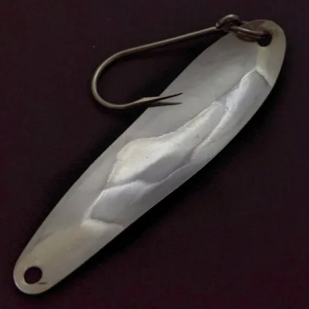 Cucharilla Spanks Lures Mauler, Plata, 8g, Martillada, #24681