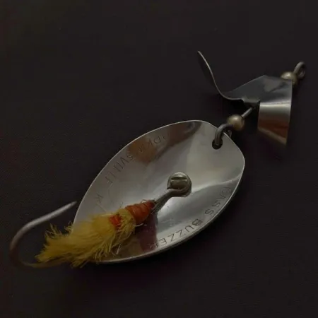 Cucharilla Brown's Bass Buzzer, Níquel, 17g, Bucktail, #24682