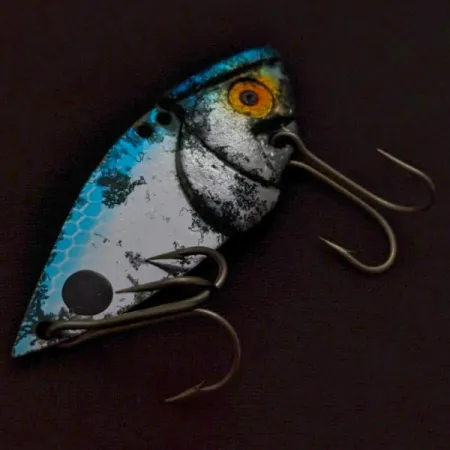 Cordell Gay Blade Señuelo, Níquel/Azul, 12g, Multi-Anclaje, #24687