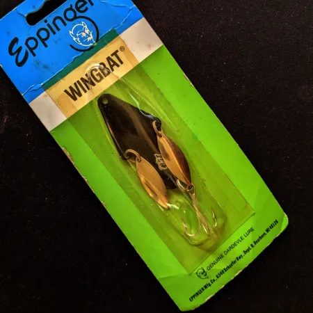 Cucharilla Eppinger Wingbat, Negro, 14g, Palas Giratorias, #24701