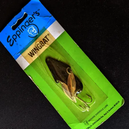 Cucharilla Eppinger Wingbat, Negro, 14g, Palas Giratorias, #24701
