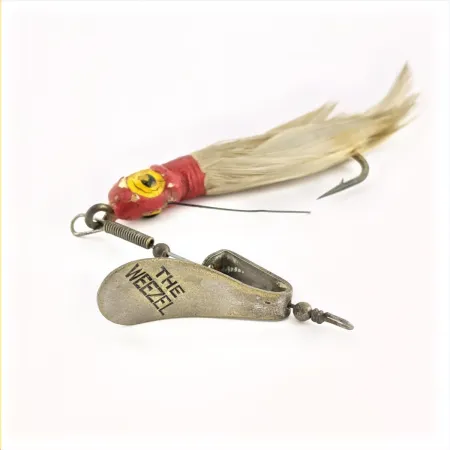 Weezel Baby Feather Minnow, Níquel, 18 g, antialgas, #24711