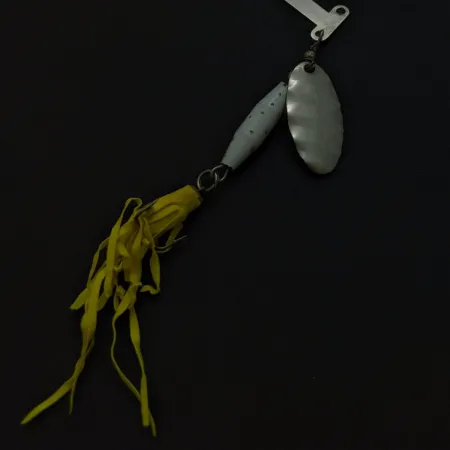 Mar-Lynn Tri-D Spinner, blanco/níquel, 7g, timón, #24719