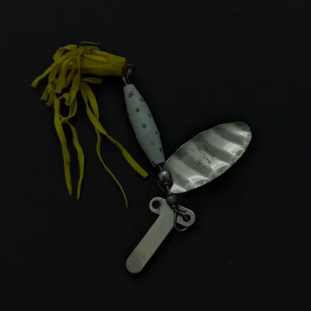 Mar-Lynn Tri-D Spinner, blanco/níquel, 7g, timón, #24719