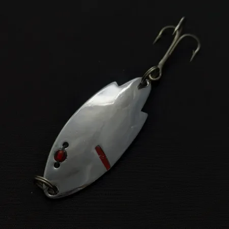 Cucharilla Herter's Swiss Spoon, Níquel, 7g, Perla Roja, #24721