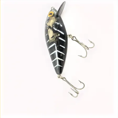 Señuelo Bomber Speed Shad, Negro, 12g, babero integrado, #24745