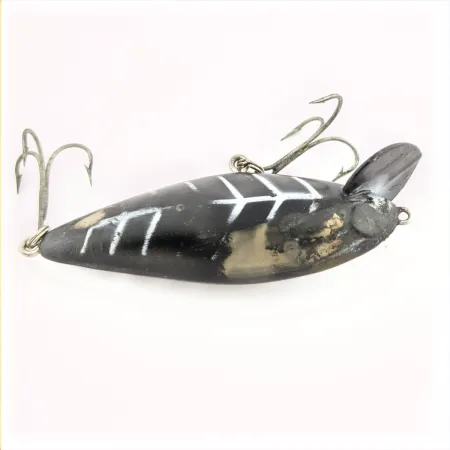 Señuelo Bomber Speed Shad, Negro, 12g, babero integrado, #24745