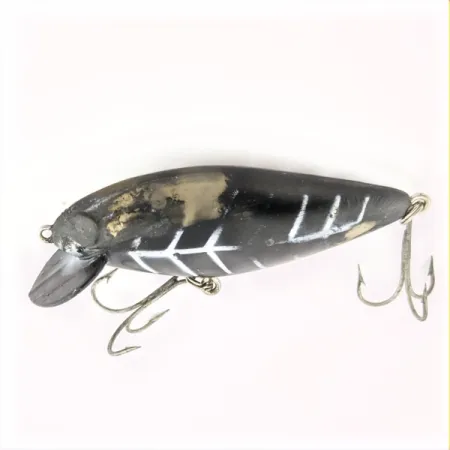 Señuelo Bomber Speed Shad, Negro, 12g, babero integrado, #24745