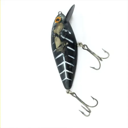 Señuelo Bomber Speed Shad, Negro, 12g, babero integrado, #24745