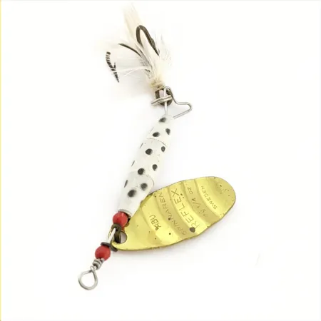 Abu Spinnaren Reflex, Oro, 7 g, Anzuelo Plumado, #24756