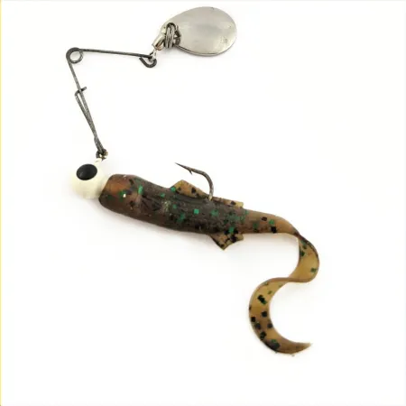 Doll Spinnerbait Spinnerbait, níquel/blanco, 4g, cola curva, #24767