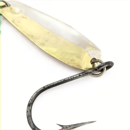 Luhr Jensen McMahon 5 Cucharilla, Latón/Níquel, 14g, Mustad, #24768