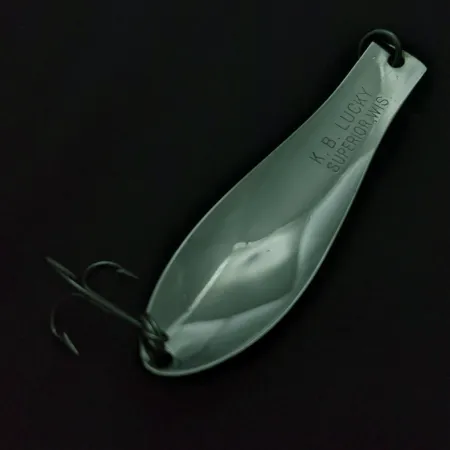 K-B Spoon Lucky Superior, níquel, 17 g, sello Wis, #24771