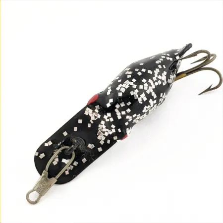 Eddie Pope Hot Shot señuelo, negro purpurina, 1.5 g, #24774