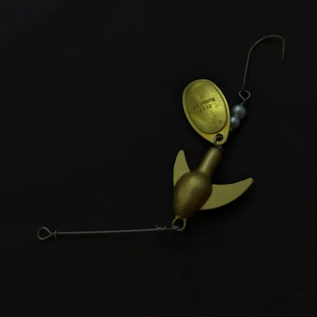 Cucharilla Reef Runner Blade Spinner, Oro, 21 g, Cuerpo Alado, #24792