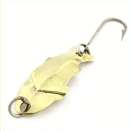 Les Davis Stripe Teaser Cucharilla, Oro, 1.1 g, Forma Pez, #24810