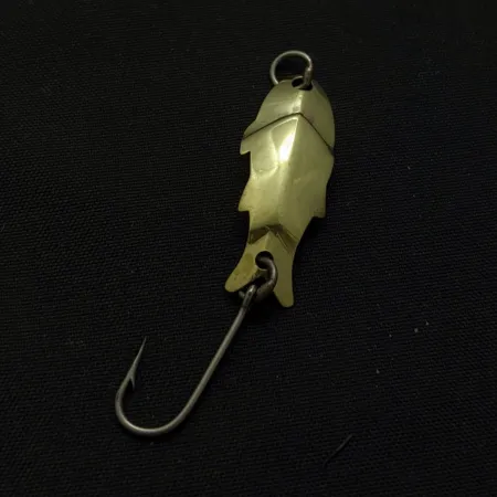 Les Davis Stripe Teaser Cucharilla, Oro, 1.1 g, Forma Pez, #24810