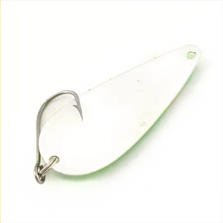 Moonshine Lures Flutter Cuchara, Amarillo Verde, 7g, Simple, #24818