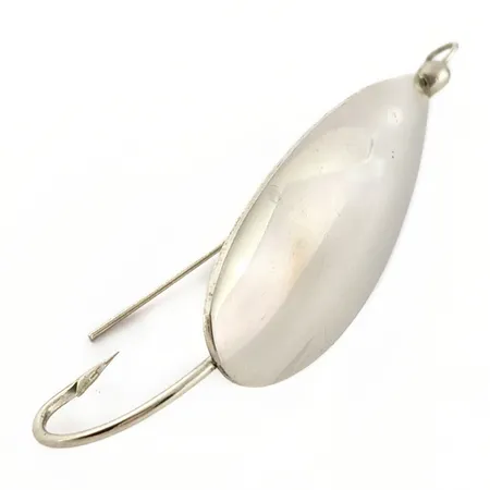 Luhr Jensen Silver Spoon Cucharilla, Nickel, 5 g, Antihierbas, #25188