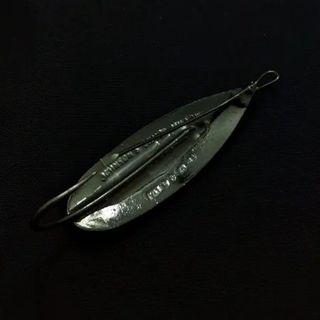 Cucharilla Johnson Silver Minnow, Negro, 9 g, EE. UU., #25189