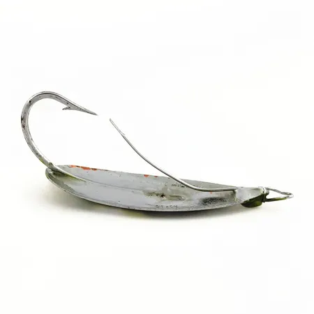 Johnson Silver Minnow Weedless, Cucharilla, Green/Orange, 9 g, EE. UU., #25191