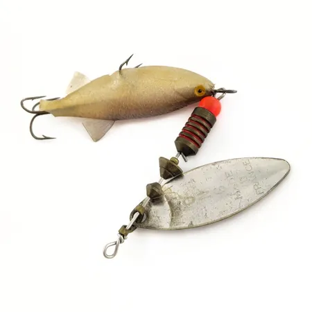 Mepps Aglia Long 2 Mino Cucharilla, Rinbo, 9g, Martilleada, #25195