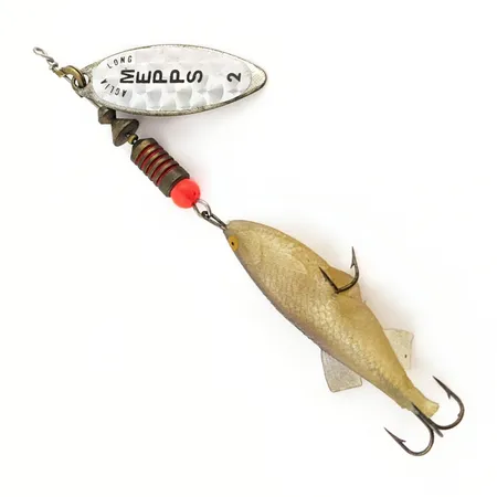 Mepps Aglia Long 2 Mino Cucharilla, Rinbo, 9g, Martilleada, #25195
